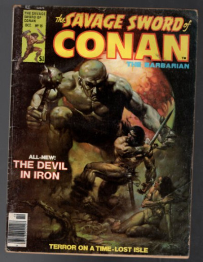 The Savage Sword of Conan #15